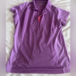 Nike Golf Two Tone Purple Women's Polo Shirt